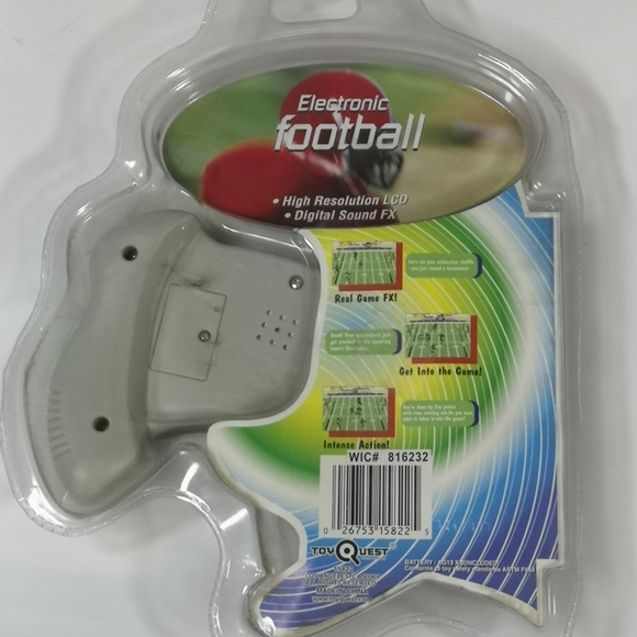 Video Game FX Electronic Football  Toy Quest  High Resolution LCD  Digital Sound - Picture 3 of 8